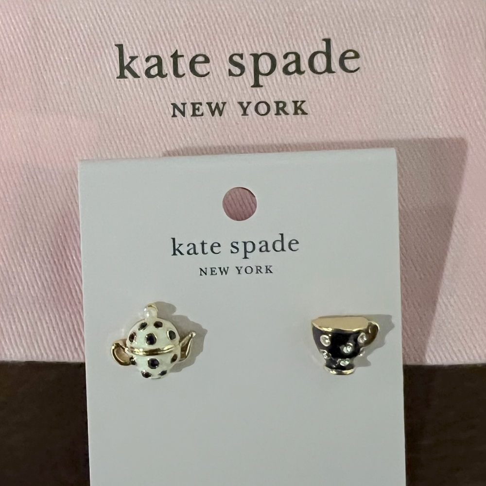 Kate Spade Teacup Stud earrings